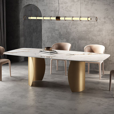 comprar Mesa de comedor cuadrada de mármol de lujo, utilizada para invitaciones de bodas online manufacture