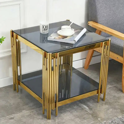 comprar Almacenamiento libre de desorden Mesa de borde de acero inoxidable con superficie lisa online manufacture