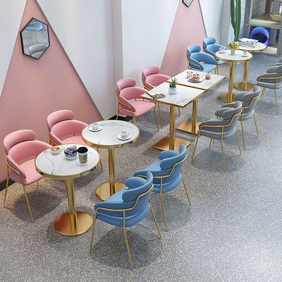 comprar Mesa de negociación redonda de mármol moderna, adecuada para hoteles y cafeterías online manufacture