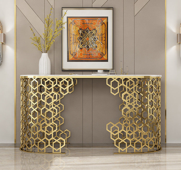 Tabla de entrada de mármol largo 120cm/150cm Color personalizado