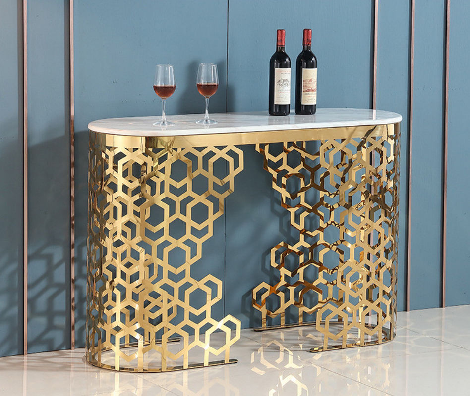Tabla de entrada de mármol largo 120cm/150cm Color personalizado